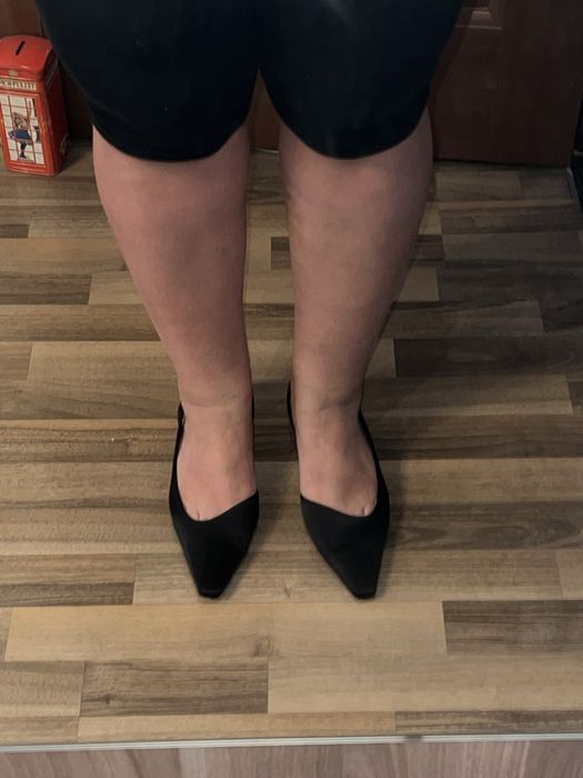 Sandale H&M nr. 40 cu toc kitten