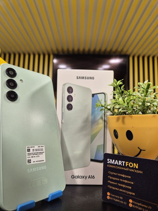Samsung A16, 128гб,Kaspi 0-0-24