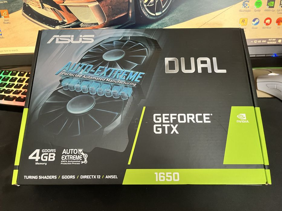 Видеокарта ASUS GTX 1650 4GB GDDR5