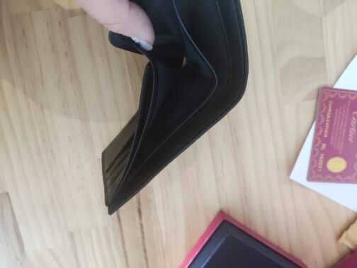 In stoc Portofel pentru bărbați piele Cartier 6271