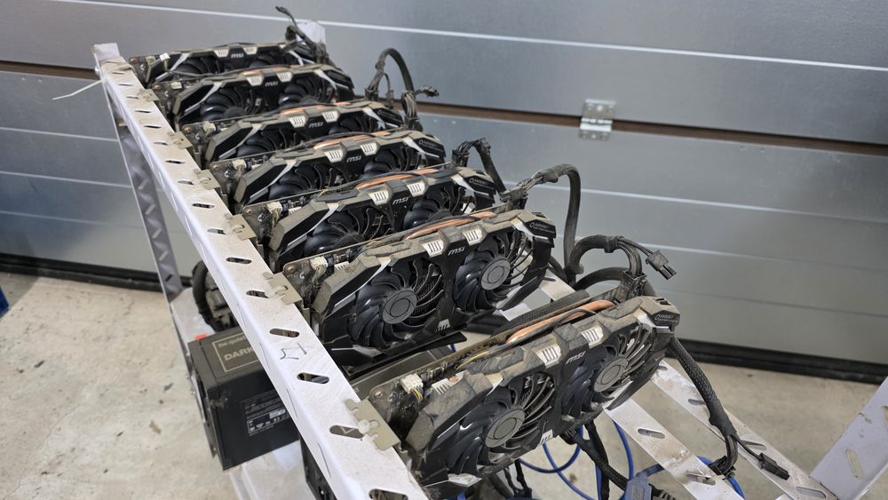 15 броя видео карти P106 6GB (gtx 1060 6GB)