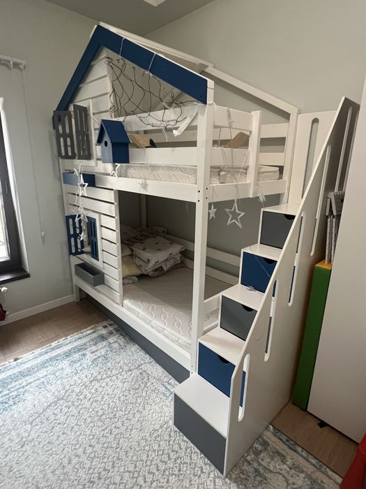 Детский кровать домик