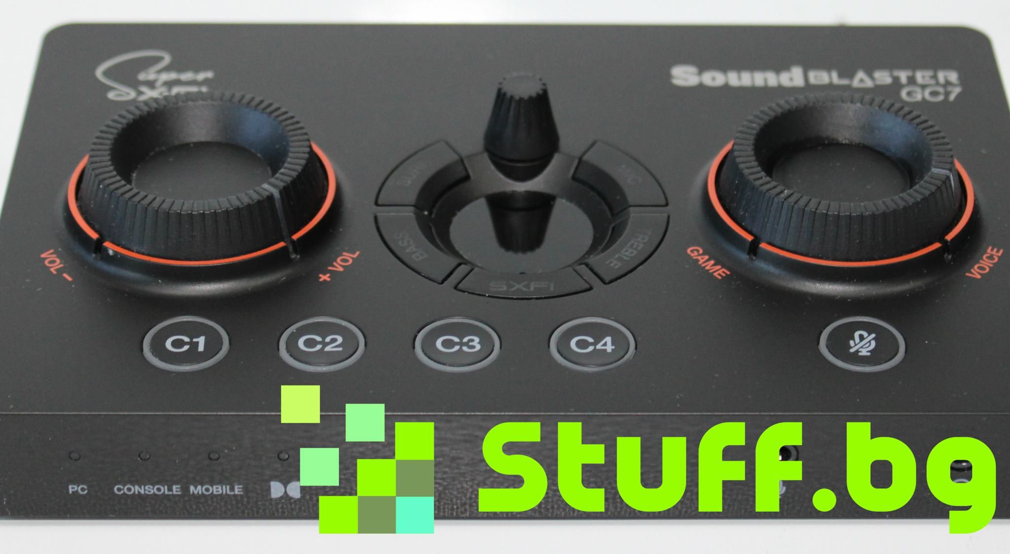 Звукова карта DAC Creative Sound Blaster GC7