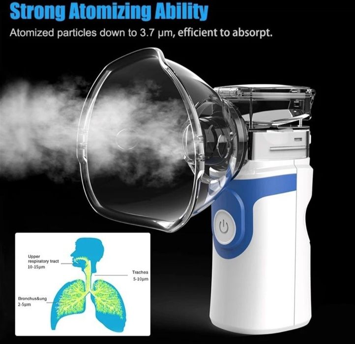 Небу'лайзер. MESH/ НОВЫЙ. Ингал'ятор. БЕСШУМНЫЙ. Не ом.рон.