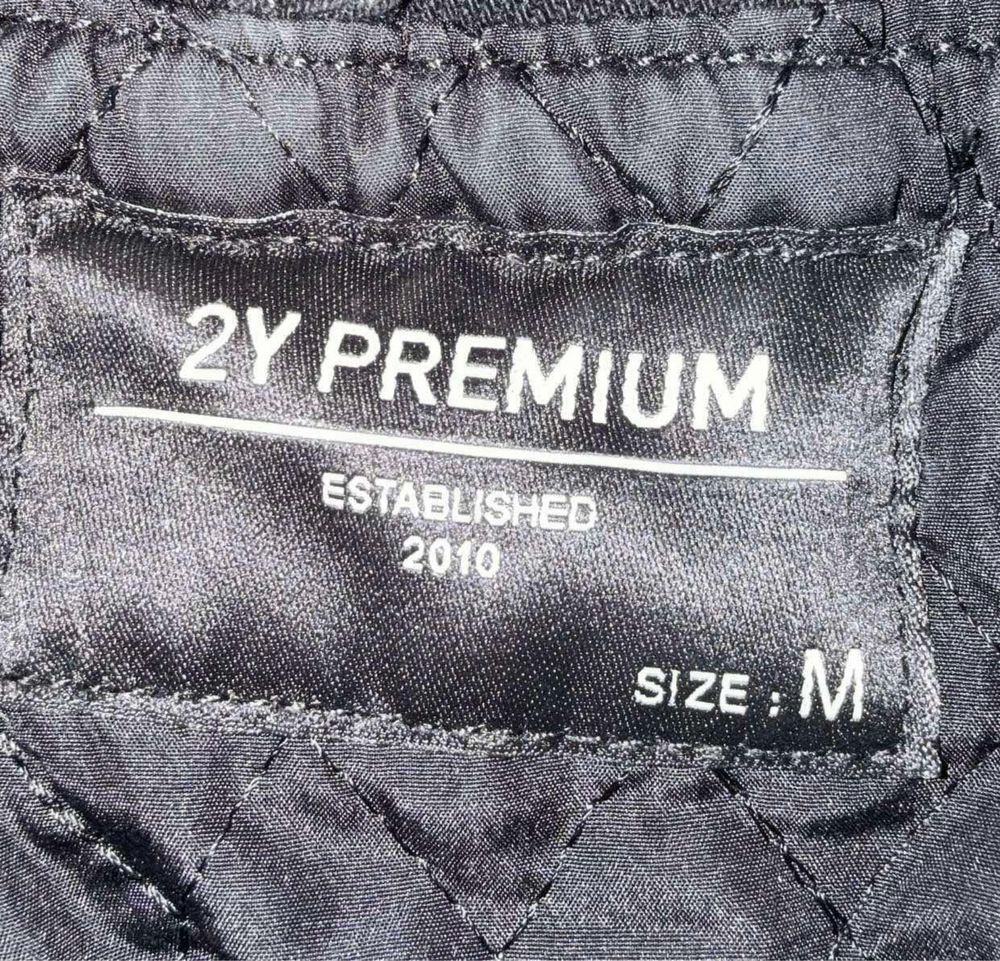 Мъжко черно яке 2Y Premium