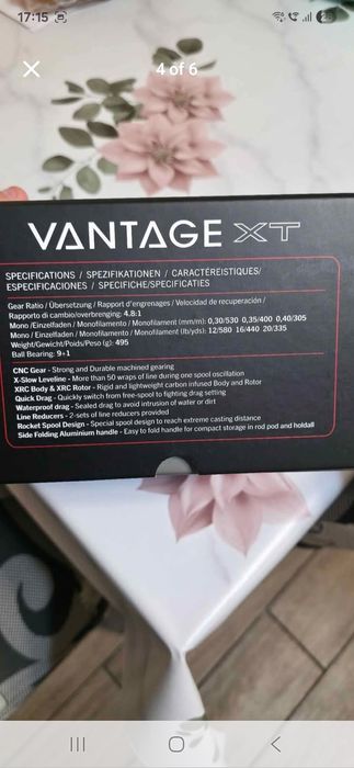 Vand mulineta Penn  Vantage XT