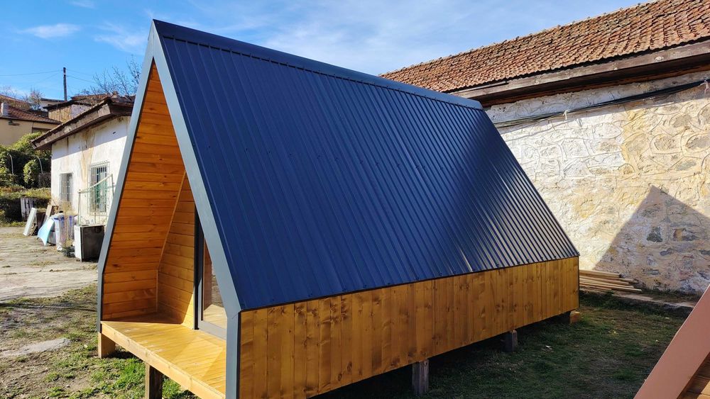 Малка преместваема алпийска къщичка