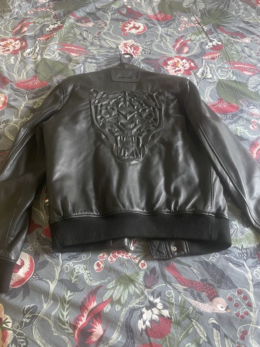Vand geaca Jacket piele Philipp Plein editie limitata