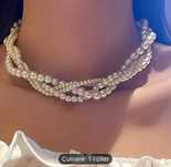 Vand colier perle