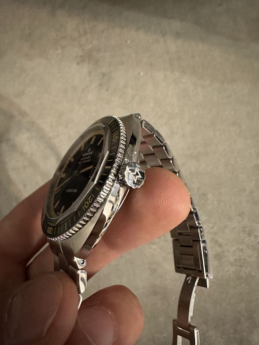 ЧИСТО НОВ!!! Часовник Edox Hydro-Sub Diver 1965 Limited Edition