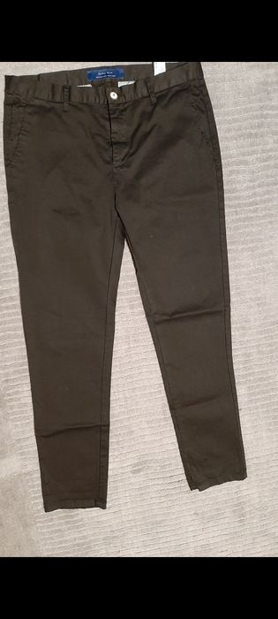 Pantaloni Zara chino premium,bumbac 100% 42