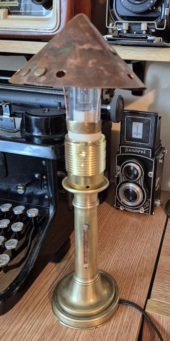 Sfeșnic vintage alamă/bronz/cupru functional