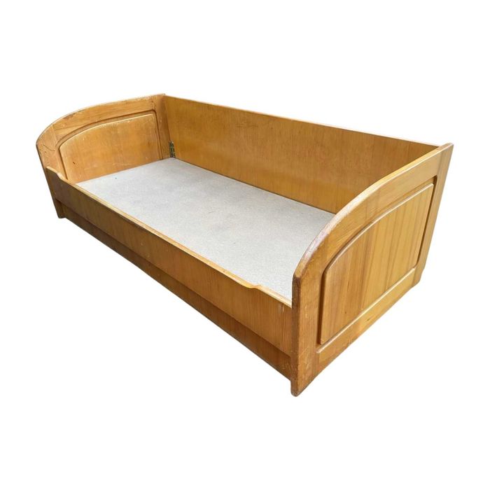 Cadru de Pat pentru o Persoana; Pat din lemn Single cu Somiera 200x90
