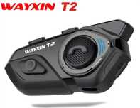 Intercom Wayxin T2 casca bluetooth moto comunicare statie