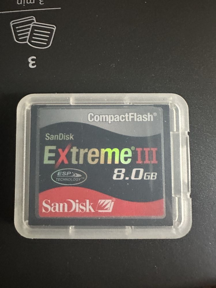 Compact flash SanDisk Extreme III 3