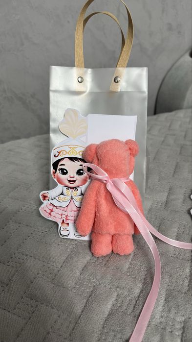 Тойбастар. Мишка из полотенца