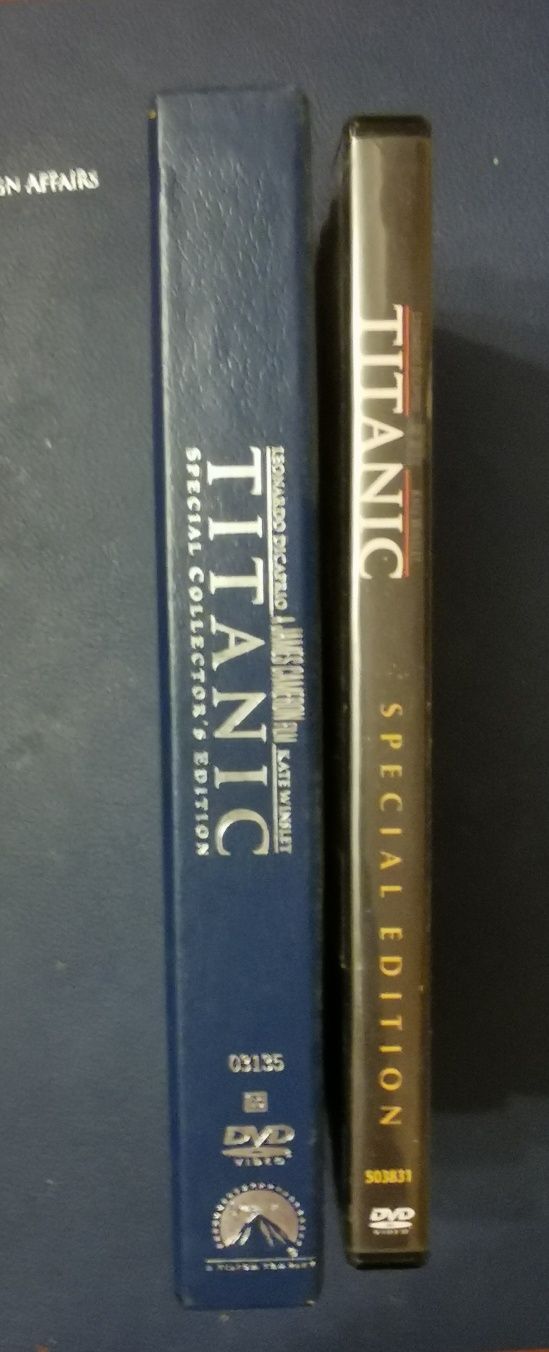 Doar carcasa pentru 3DVD Titanic Special Collectror's si 2DVD colectie