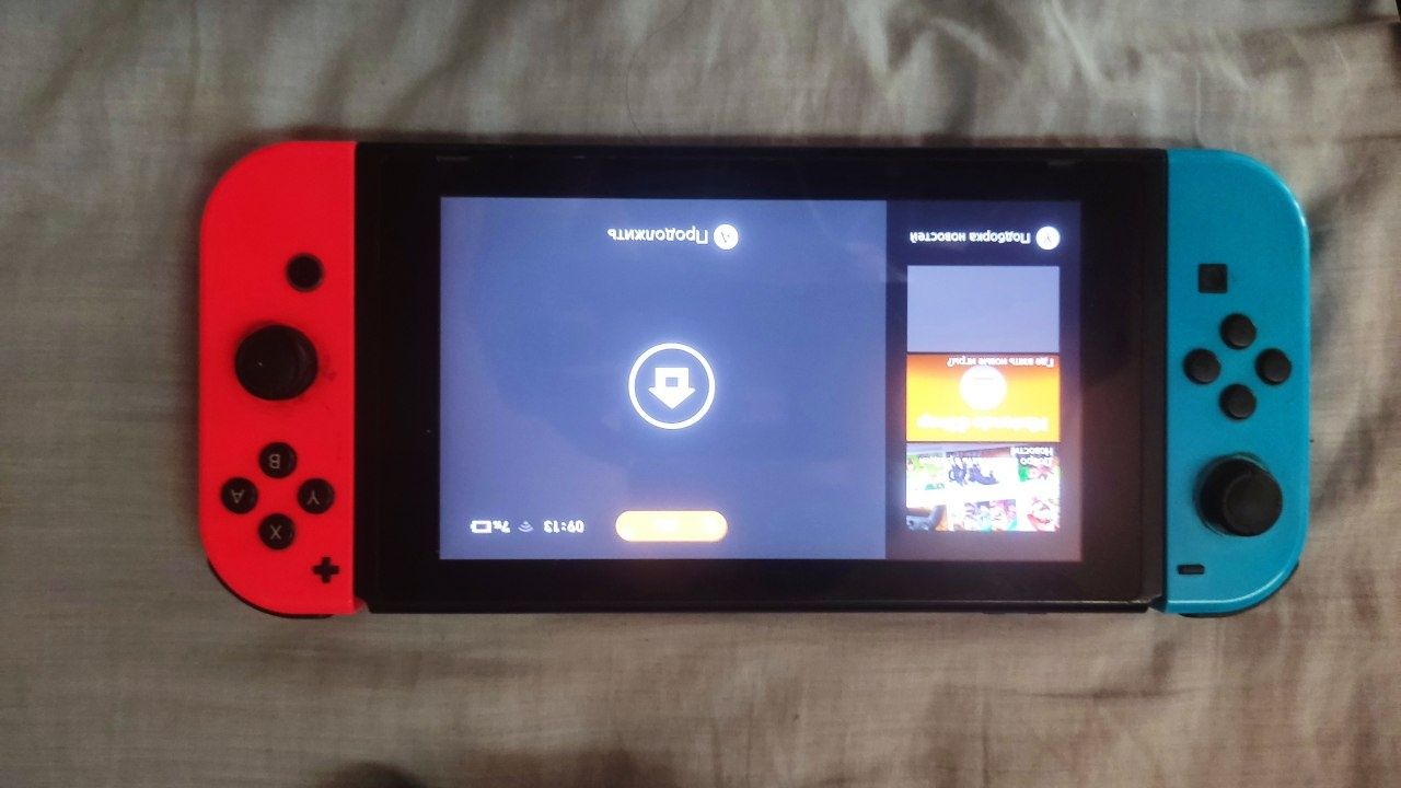 Nintendo switch orginal 2017