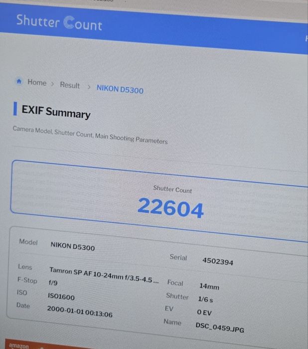 Camera foto DSLR Nikon D5300 + Tamrom 10-24mm