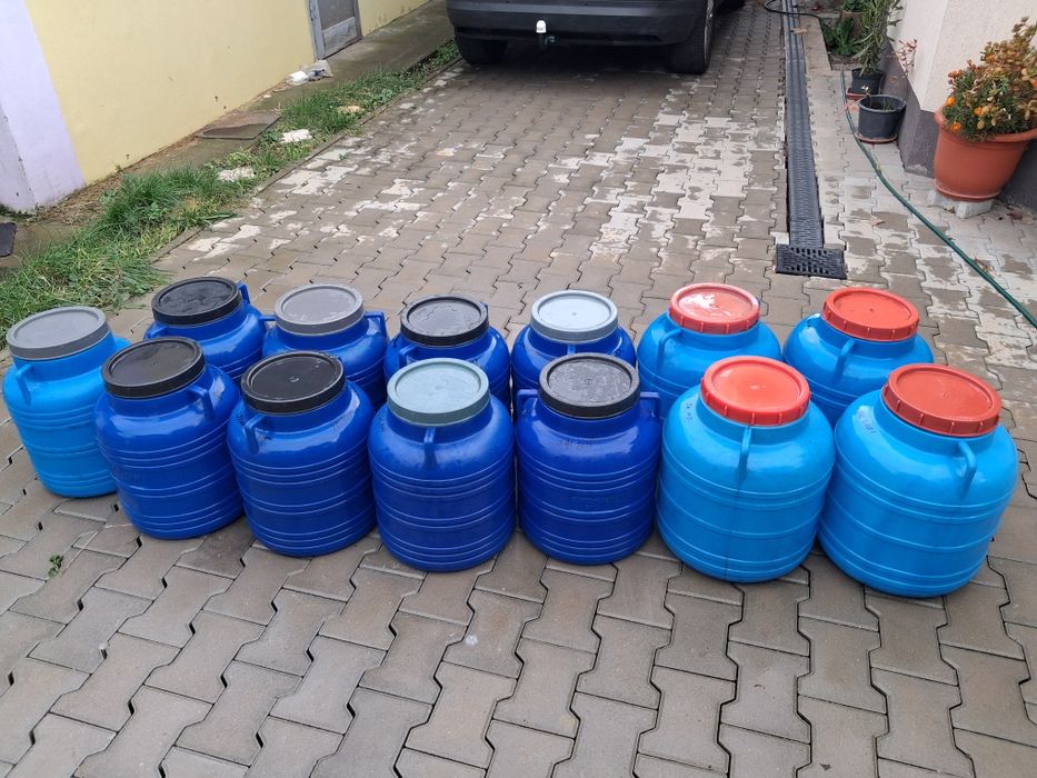Bidon plastic 30 si 40 litri au fost cu miere