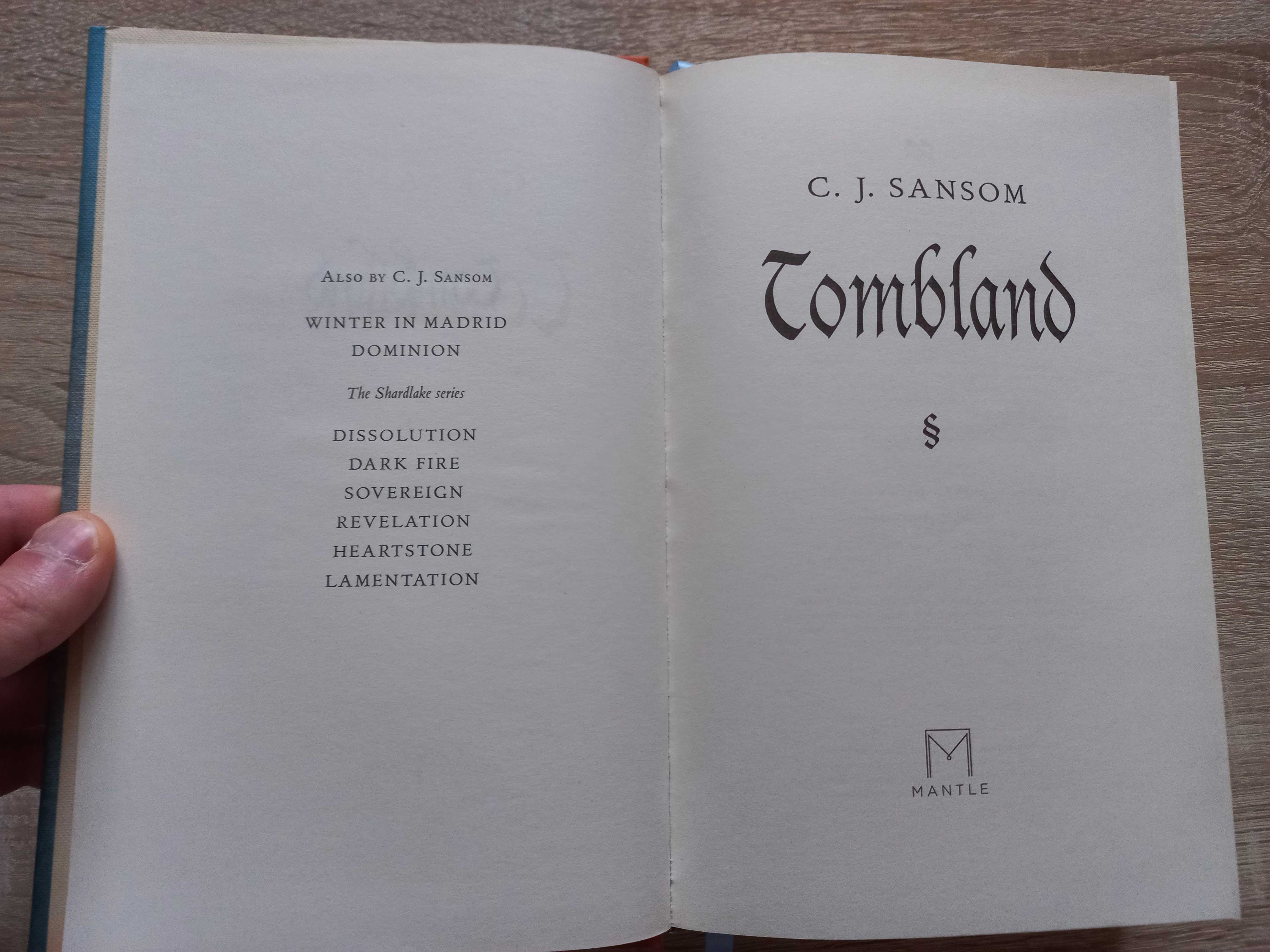 Carte engleza hardcover - C. J. Sansom: Tombland