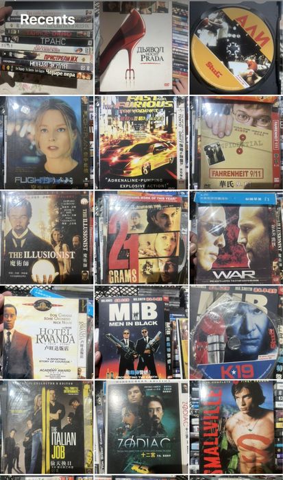 Двд диски DVD фильмы на английском