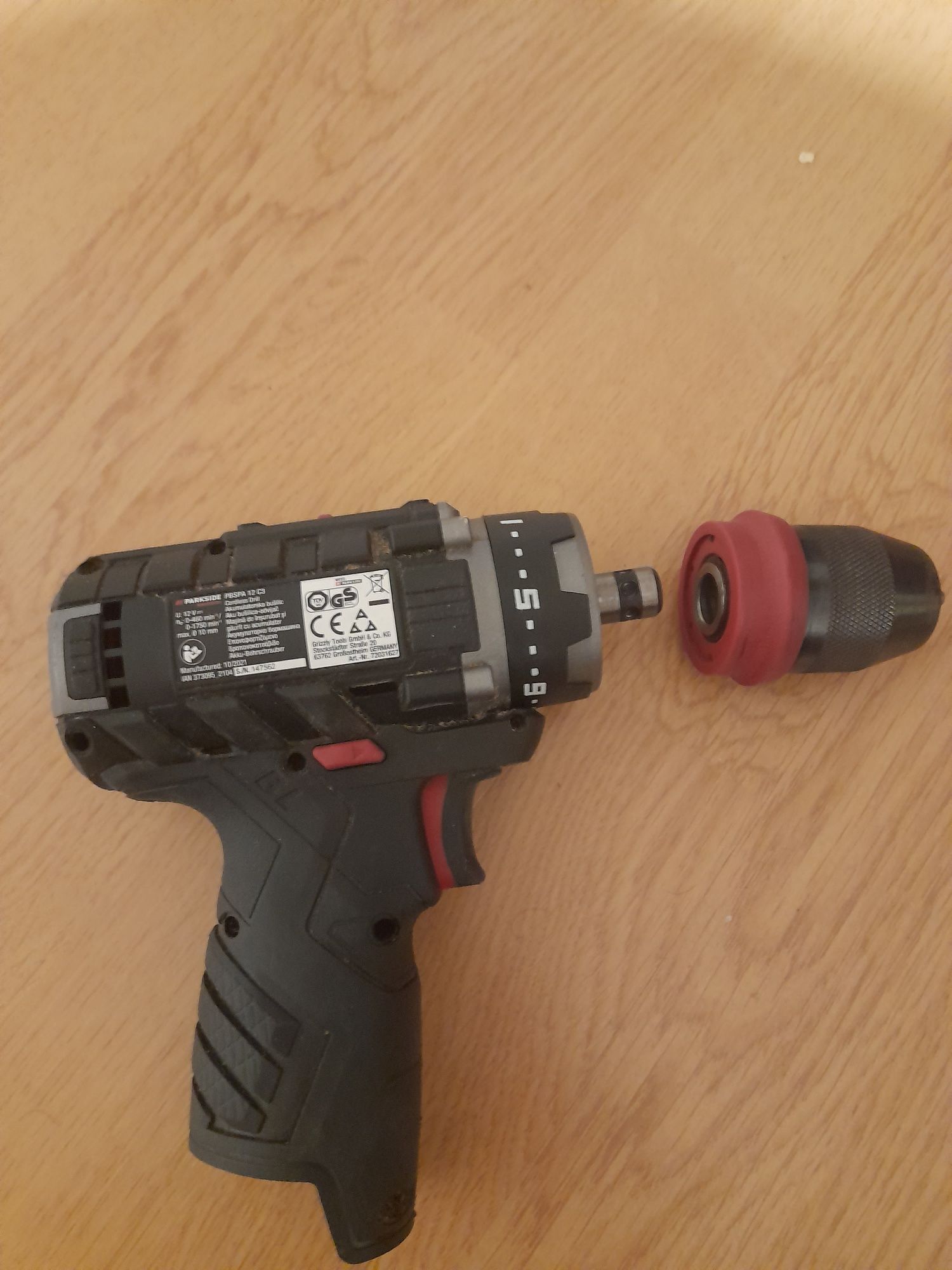 Винтоверт Parkside 12v