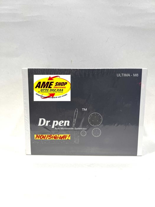 Dr.Pen M8 Ultima Dermapen cu microneedling pt rejuvenare, NOU/Sigilat!