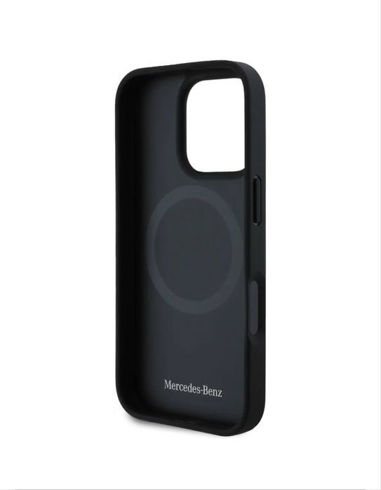 Carcasa din piele ORIGINALA Mercedes pentru Iphone 16 PRO