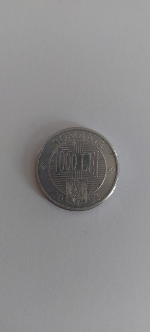 Monede Constantin Brancoveanu 1000 Lei anul 2000/ 2003 Pret 100 RON