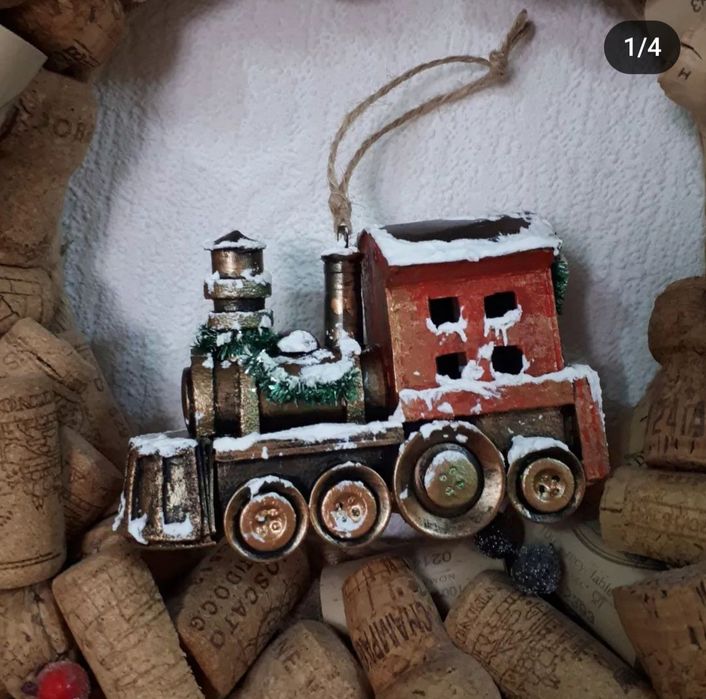 Елочные новогодние игрушки. Ручная работа