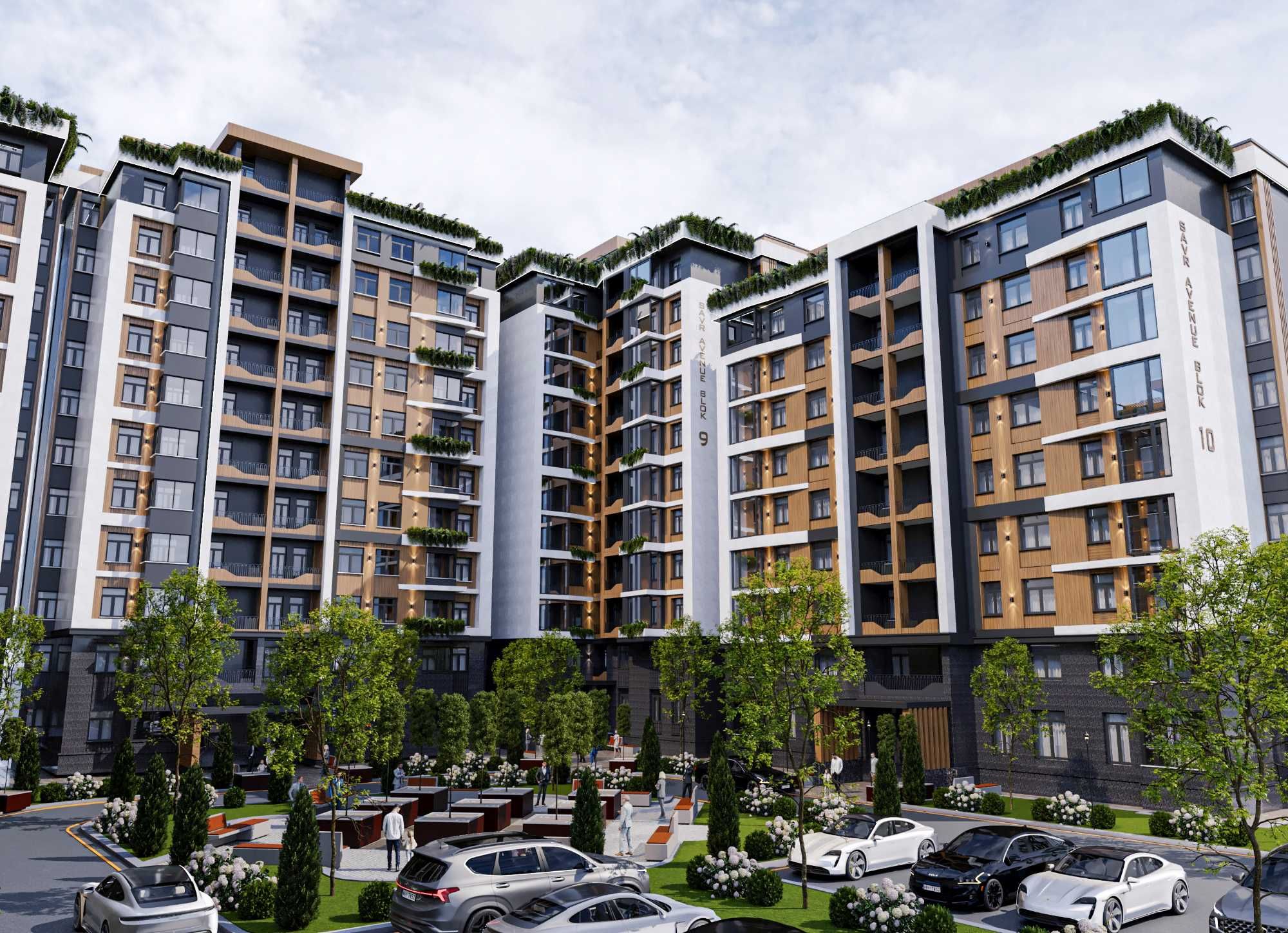 ЖК Savr Avenue
1-к квартира
44.3 м2
Улица Савр, Мирабад