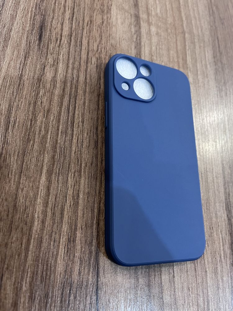 Силиконов кейс за iphone 13 mini navi blue