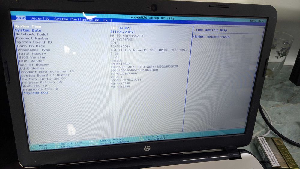 Laptop HP 15 functional - cititi descrierea