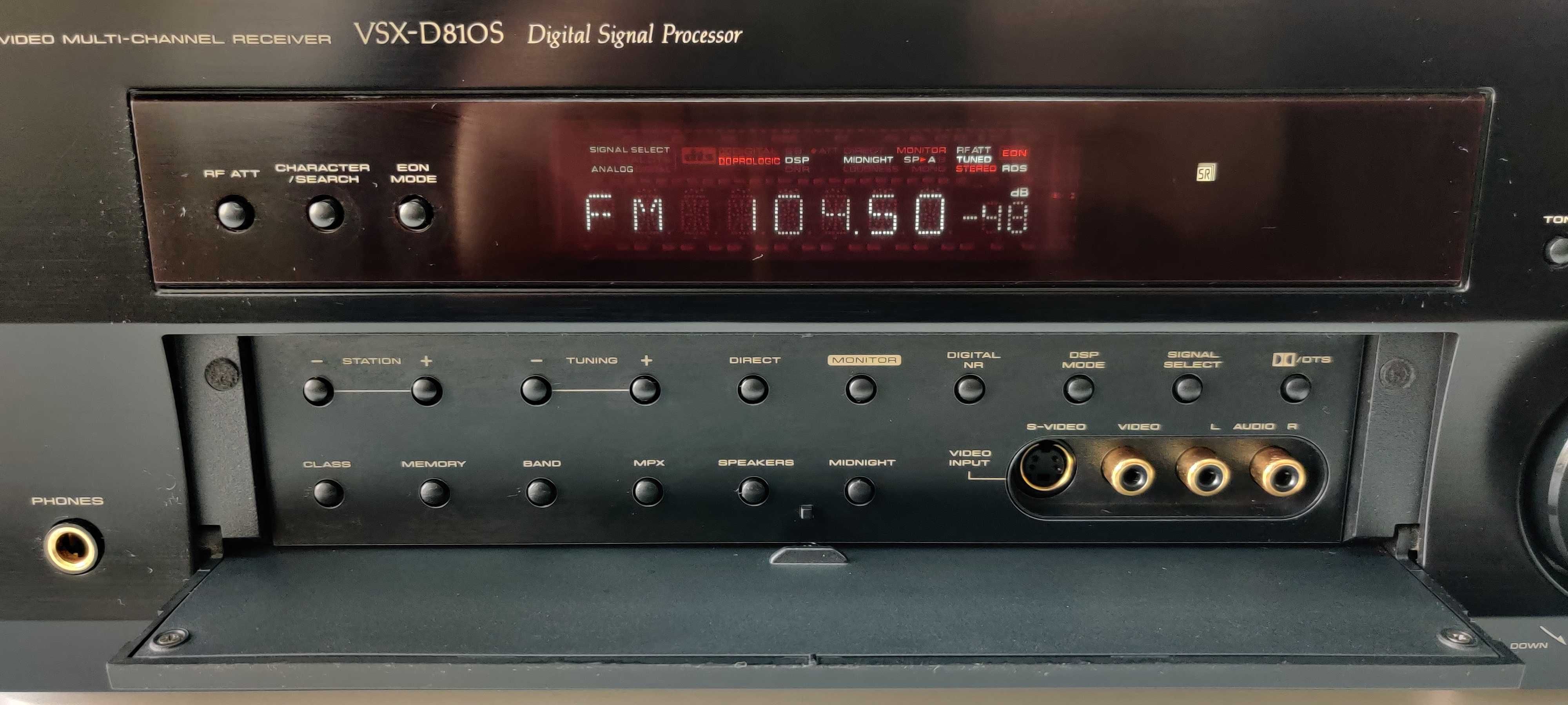 Pioneer VSX D 810 S muzica 6.1 stereo film 7.1 muzica