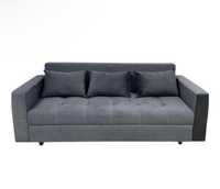 Premium диван прямой , обивка велюр, 85х210х80 см, серый
