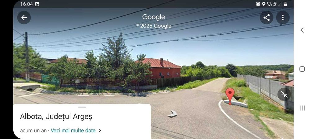 Vind teren Albota str. Morlovani 2100mp