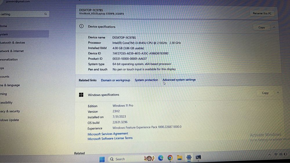 Laptop Asus X509FB