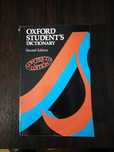 Тълковен речник, Oxford students dictionary