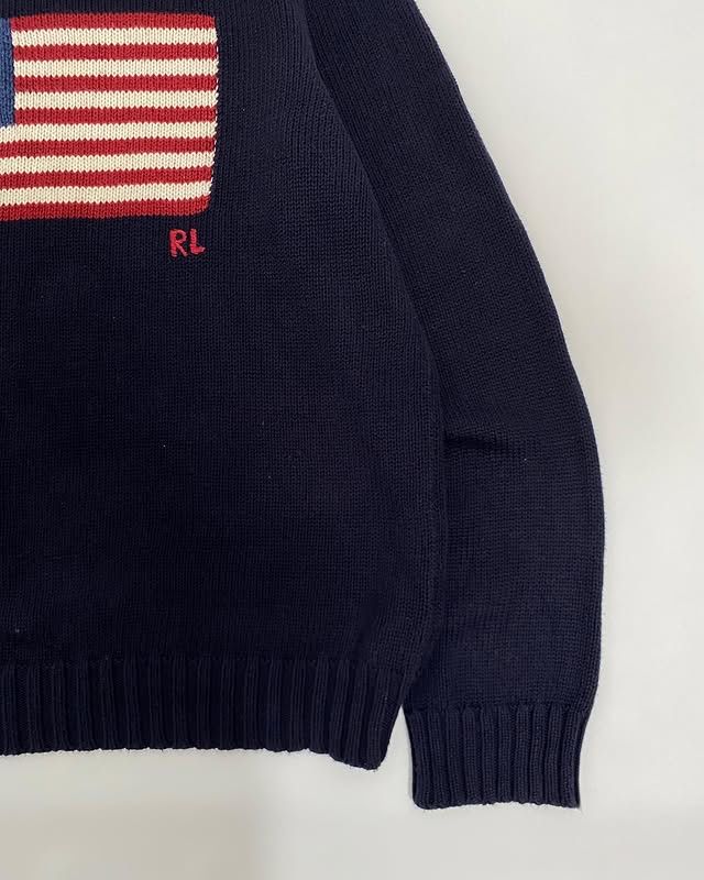 Polo Ralph Lauren sweater american flag, поло свитер, джемпер