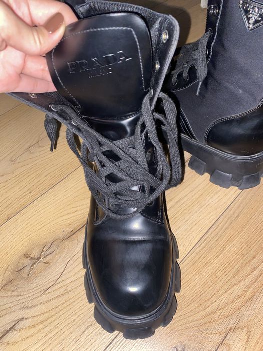 PRADA кубинки - естествена кожа