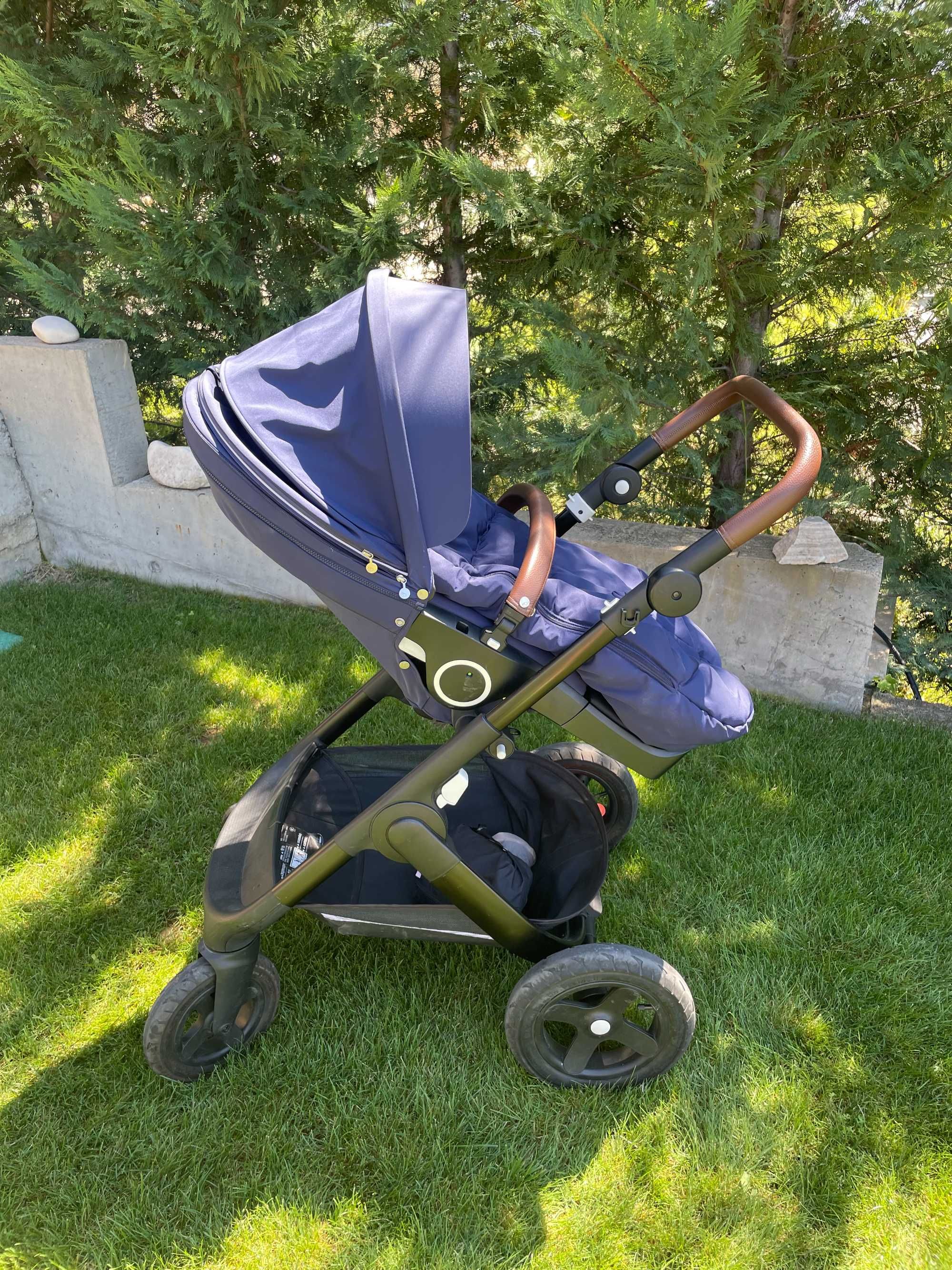 Количка STOKKE TRAILZ + столче за кола BeSafe Izi Go