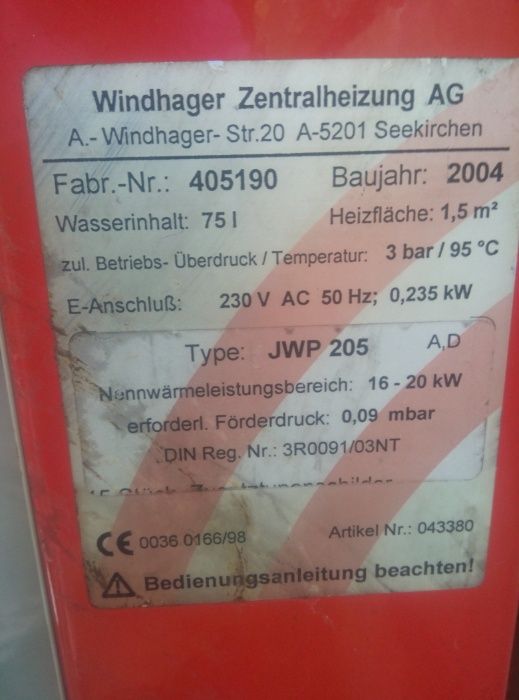 Vand centrala WINDHAGER jetWIN Premium