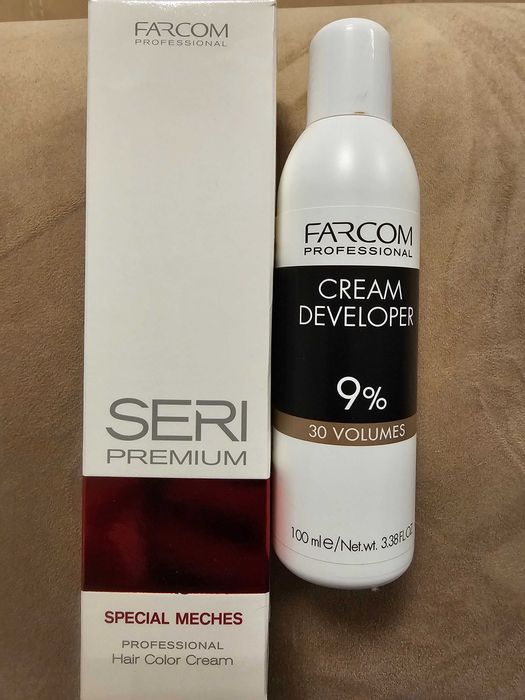 Подарявам боя за коса Seri 1066 с окислител