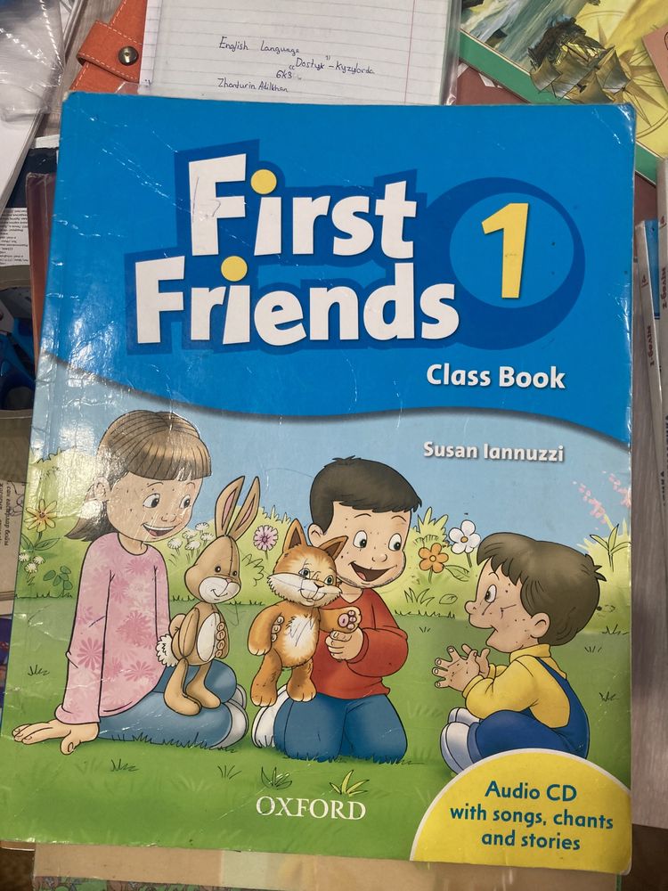 ‘First Friends 1’ книга для изучения английского языка