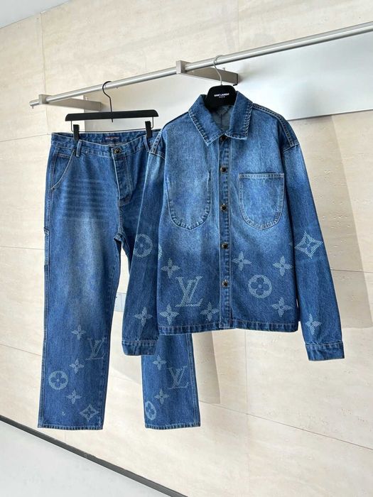 Geaca de blugi Louis Vuitton Premium in compleu