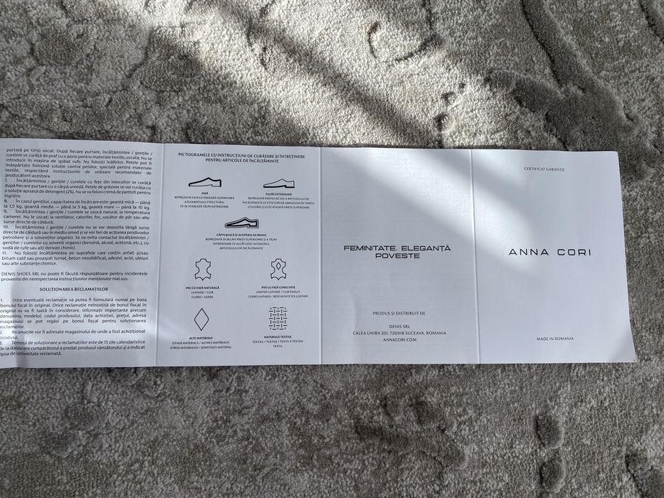 Cizme piele Anna Cori