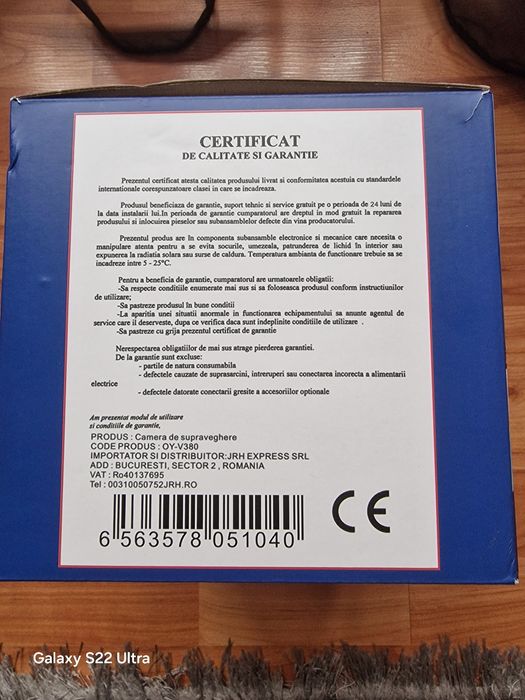 Camera dubla de supraveghere v380 pro noua la cutie