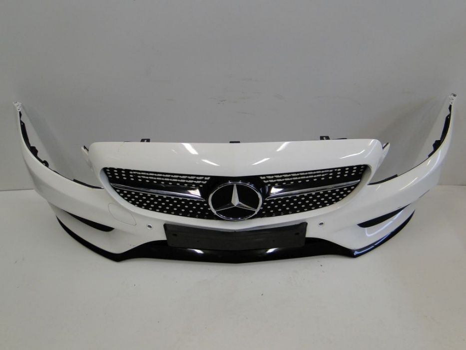 Mercedes W205 C class bara fata amg grila crom scheleti