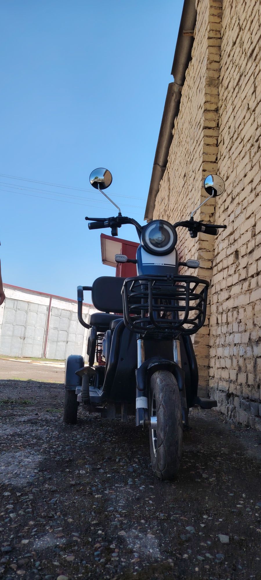 Bonvi 3 balonli elektir skuter